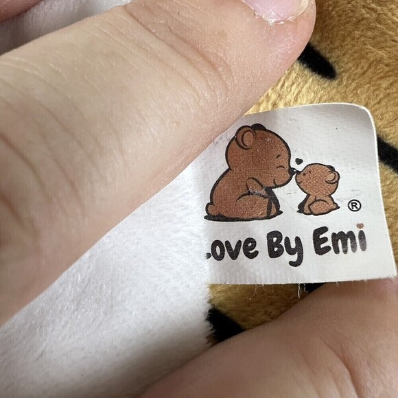 Musical Tiger Lovey Soft Square Orange Black 15 By 15, Detachable Music Device - Picture 11 of 14